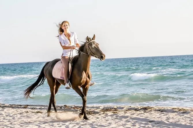 Horseback riding on a Sumba beach