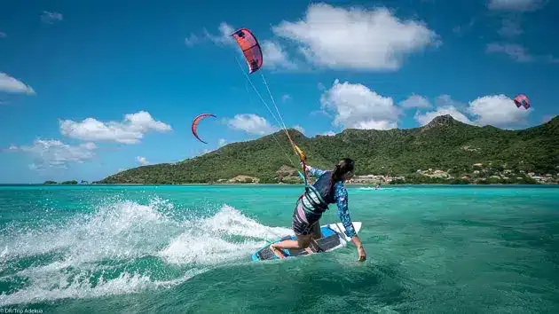 Kitesurfing in Sumba