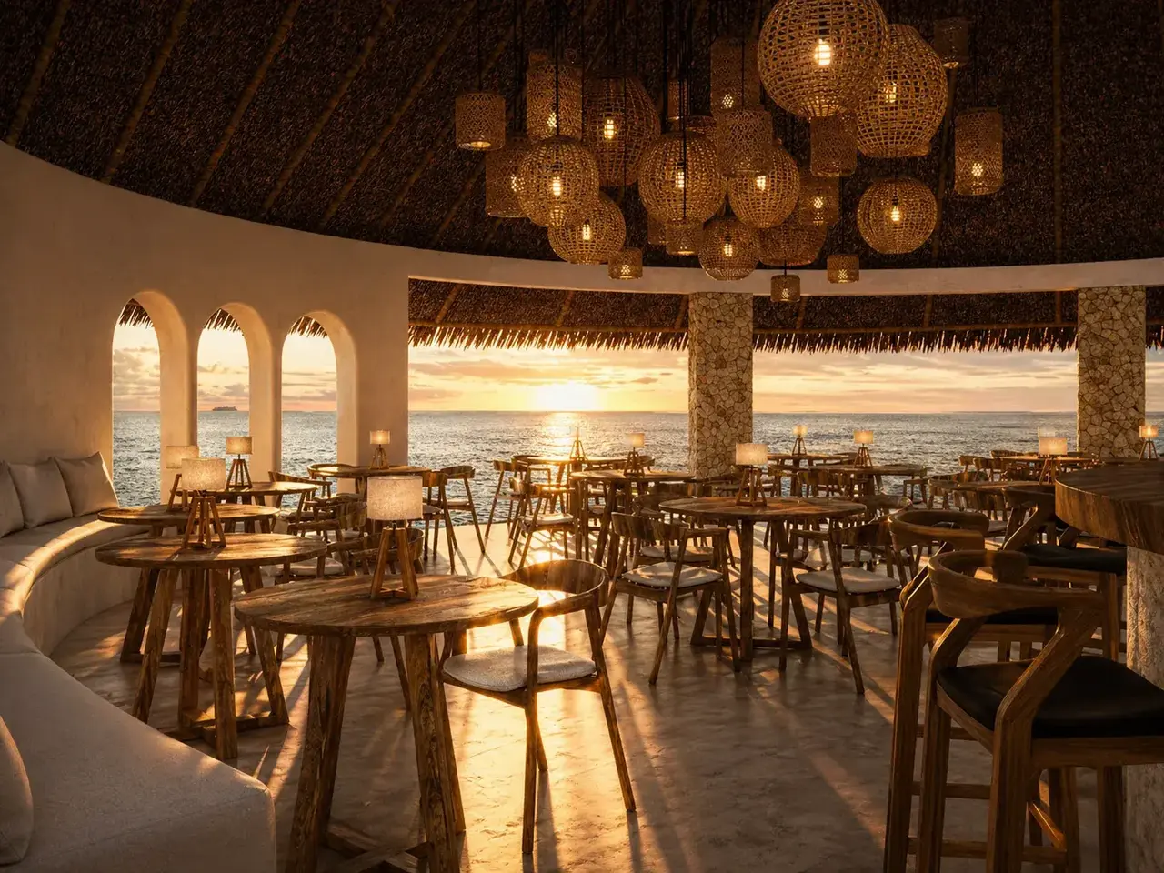 Kabisu at sunset